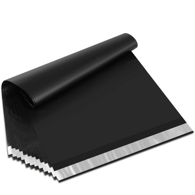 Poly Mailers 14.5x19 Inch Black 100 Pack Large Bags #7 Strong Thick Mailing E...