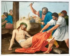 Luigi SABATELLI (1772 - 1850) - "Jésus-Christ cloué sur la croix". c.1800.
