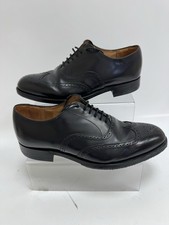 Feathermaster by Grenson 6373 Oxford Brogues Shoes Black Size 8 G - NUN