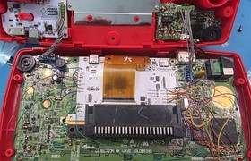 Sega Game Gear Va4 Cleanscreen V4 Usb C Fully Recapped 
