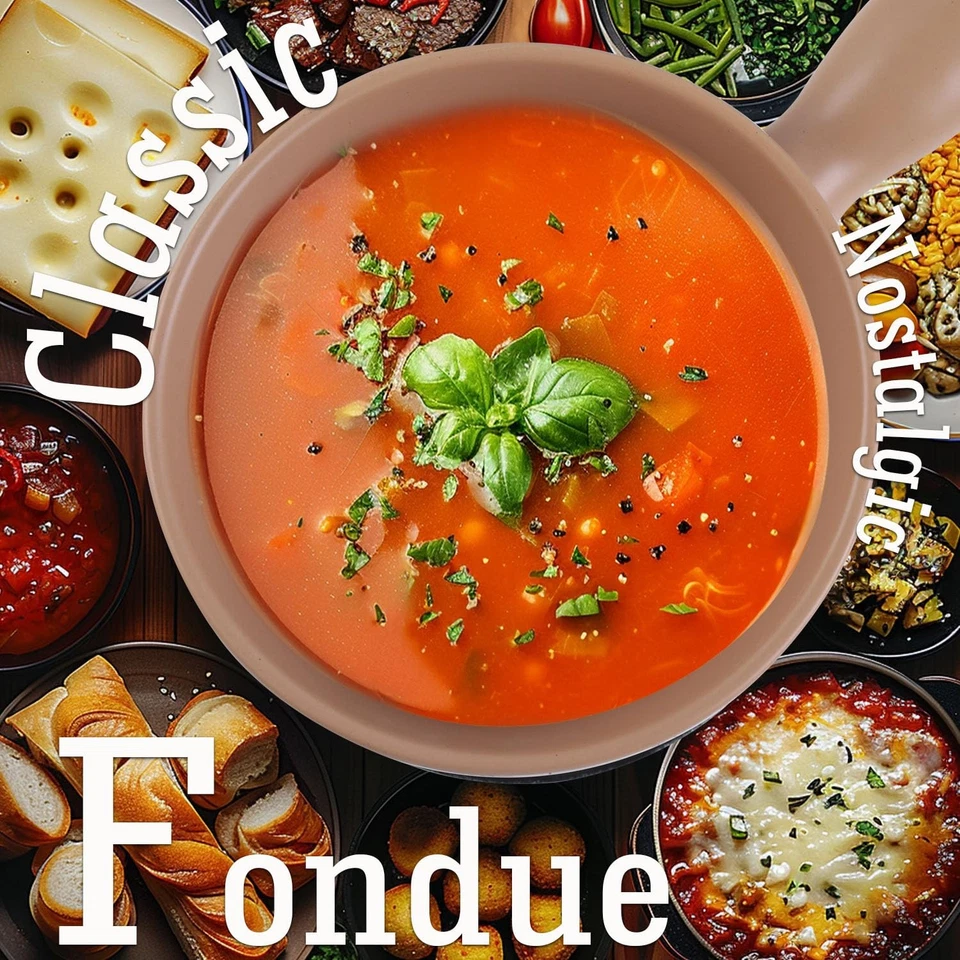 Conjunto de fondue suíço para festa - 2L panela de fondue de queijo de grande capacidade derretimento Choc... - Imagem 4 de 4