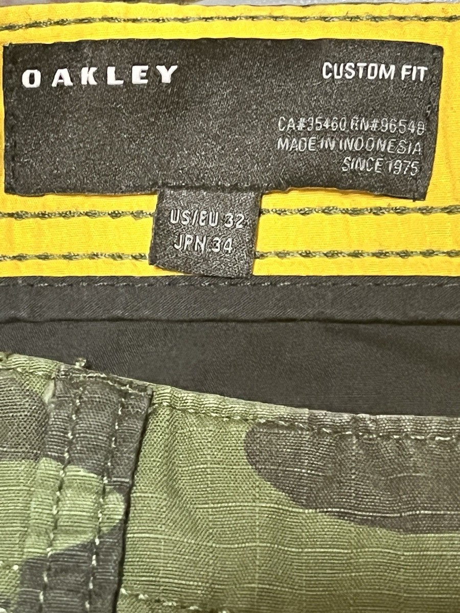 Oakley Camo Cargo Pants Men's 32x30 | eBay