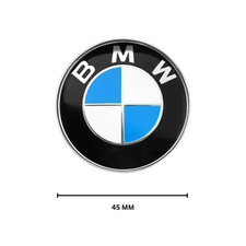 45mm Bmw Steering Wheel Badge Emblem With Adhesive Attachment