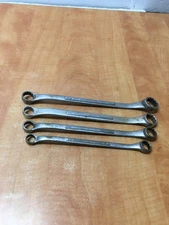 Vintage Craftsman 4 pc   =V=  series SAE Double Box end wrench set 1/2-13/16"