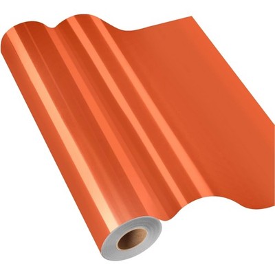 Vinylfolie Plotter Orange, 30,5cm x 1220 cm Glänzend Orange Plotterfolie selb...
