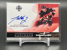 Jakob Silfverberg AUTO Senators 2012-13 Upper Deck Ultimate Collection #US-JS