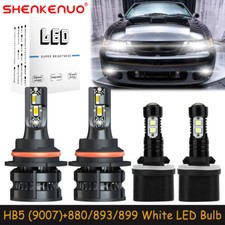 For Ford Mustang 1994-2004 Combo LED Headlights Bulbs High Low Beam Fog Light Z8