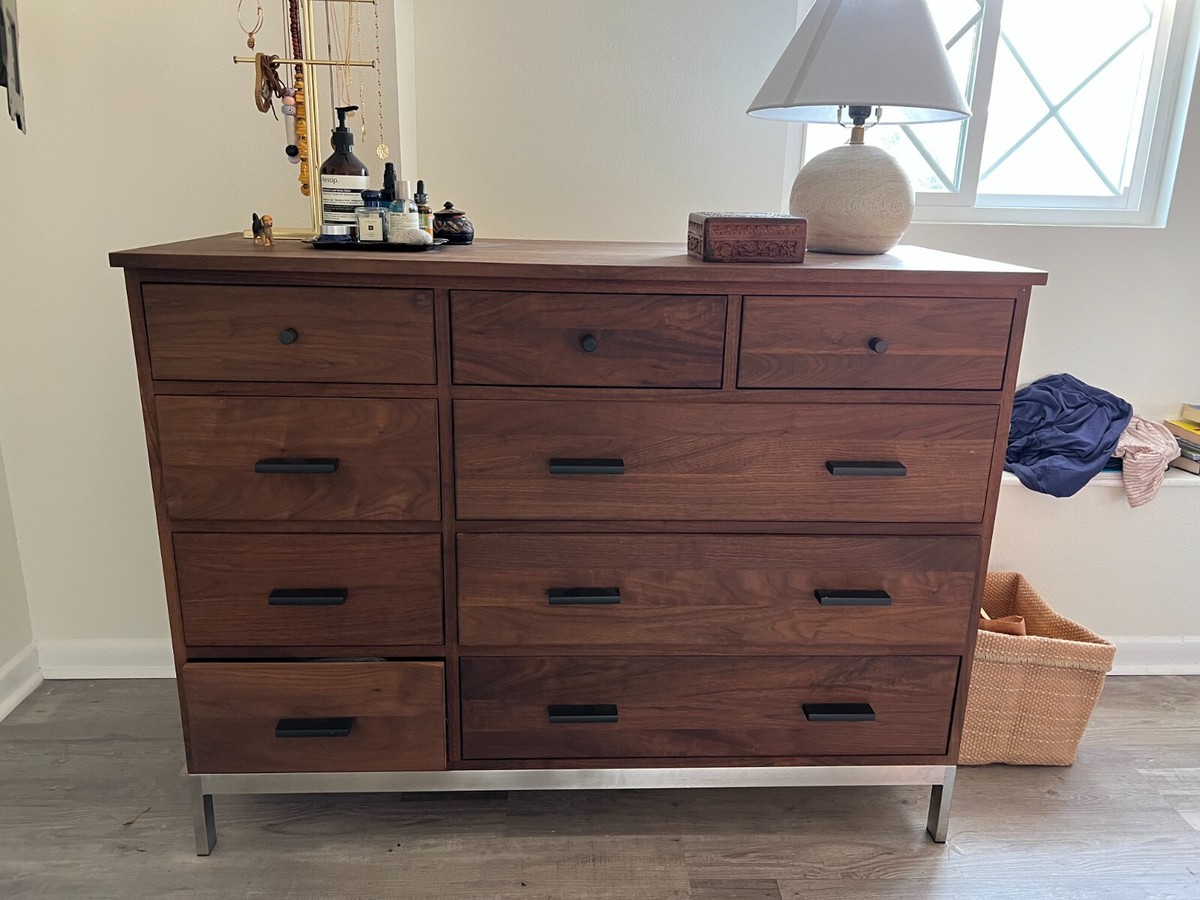 Room and Board, Linear 9-drawer dresser in Walnut