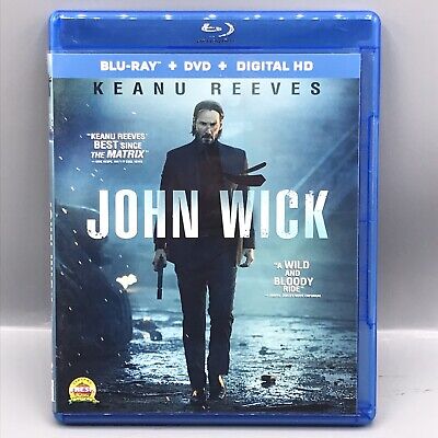 KEANU REEVES John Wick ( 2014, DVD) Action Adventure: 1st Movie