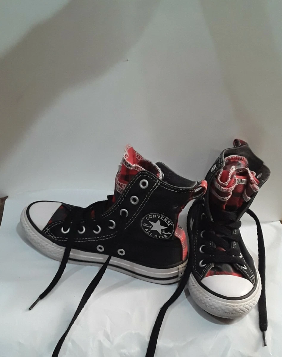 Converse outlet plaid sneakers