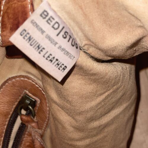 Bed/Stu Mildred Tan DD Tote Bag Missing The Crossbody Strap - Picture 20 of 24