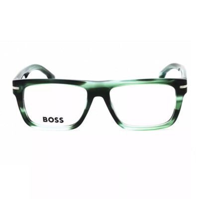 NEW Hugo Boss BOSS 1517 06AK 00 Green Horn 57mm Eyeglasses  display picture 1