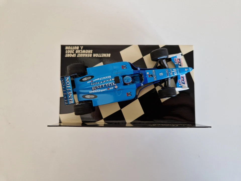 Minichamps 1/43 Benetton Renault B200 J. Button - Showcar 2001 - 430010098 - Bild 3 von 4