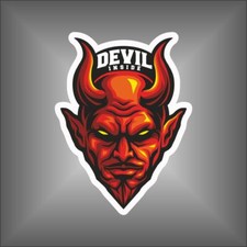 sticker DEVIL INSIDE SUITABLE FOR CAR MOTORCYCLE CAMPER sticker sticker sticker