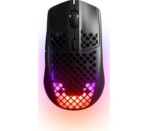 STEELSERIES Aerox 3 Onyx RGB Wireless Optical Gaming Mouse (Damaged Box) - Picture 2 of 5
