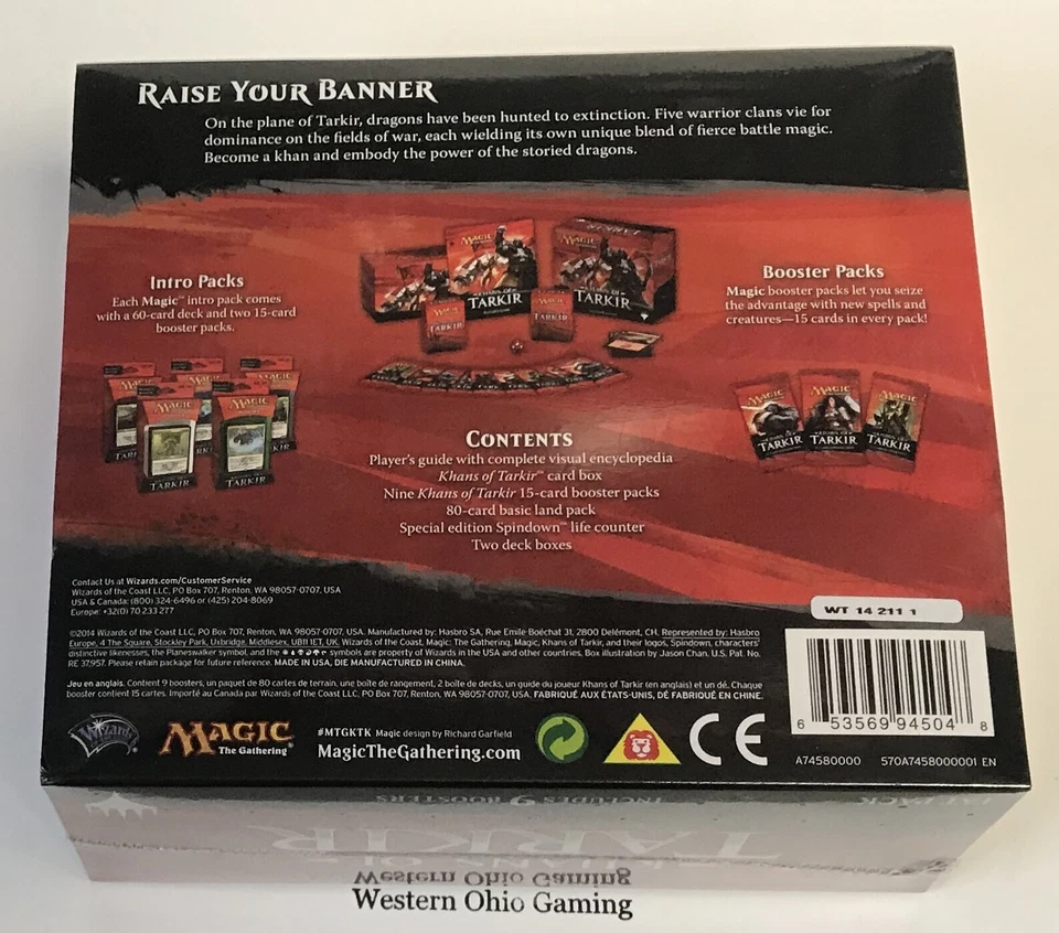 Magic The Gathering Khans of Tarkir Fat Pack NEW MTG TCG CCG - Image 3 of 3