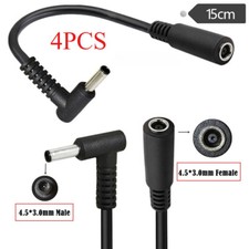 4x Right Angle 4.5mm x 3.0mm Male to Female D...