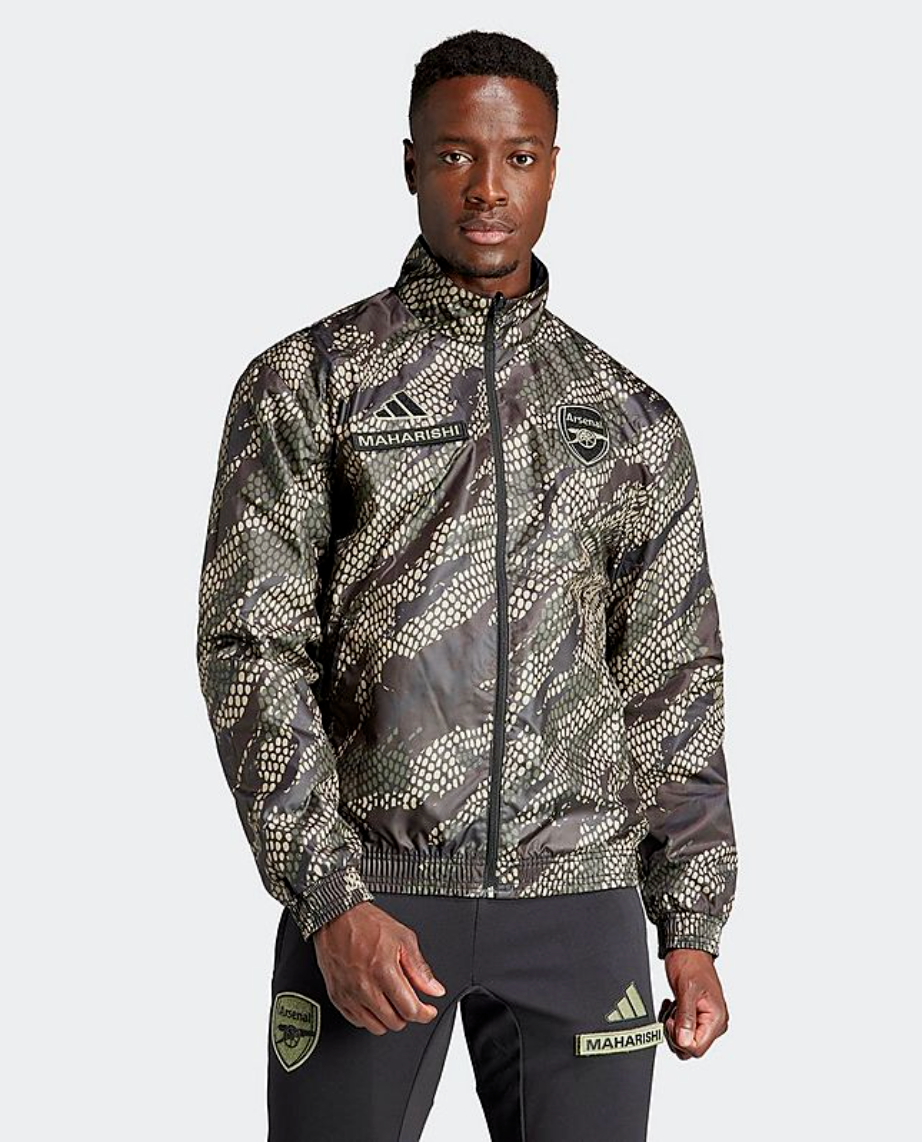 BNWT Arsenal X Maharishi Adidas Anthem Men's Track Jacket BNWT Arsenal X Maharishi Adidas Anthem Men's Track Jacket