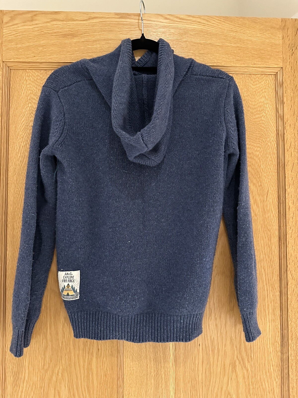 Boys Fat Face Christmas Jumper Hoodie Size 1011 eBay