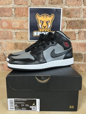 Nike Air Jordan 1 Mid Shadow Red Black 