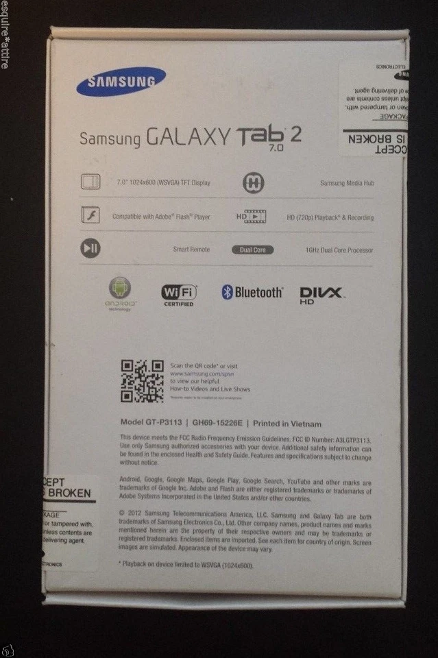 Samsung Galaxy Tab 2 GT-P3113 8GB, Wi-Fi, 7in - Titanium Silver - Image 2 of 4
