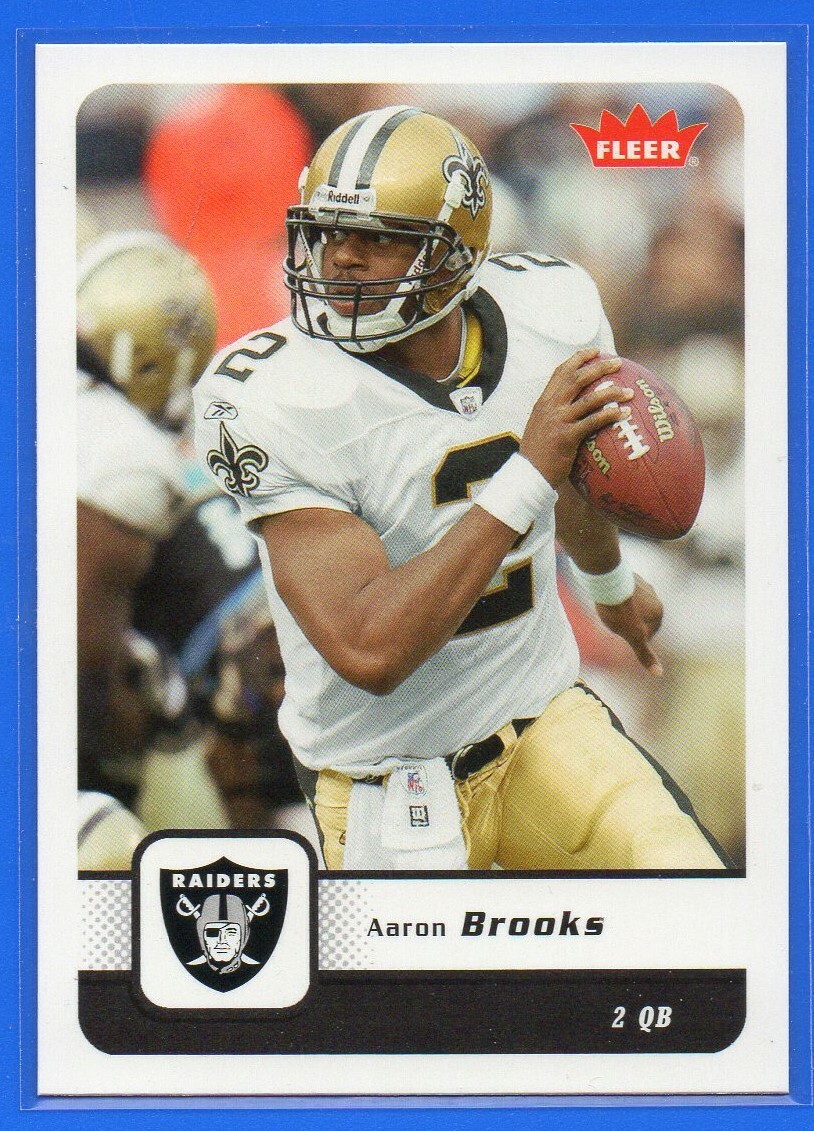 2006 Fleer Football #71 Aaron Brooks
