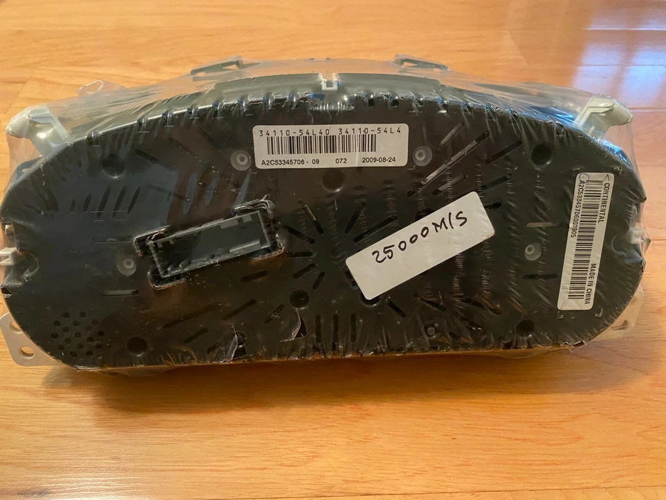 Instrumento velocímetro 2010 SUZUKI SX4 NOVO EM FOLHA - Imagem 3 de 3