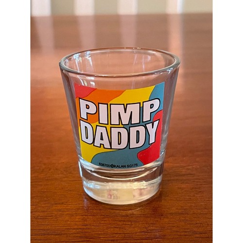 Pimp Daddy Shot Glass Man Cave Funny Kalan SG175 Bar Drink