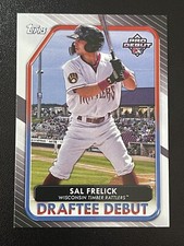 2022 Topps Pro Debut Baseball Draftee Debuts #DB-6 Sal Frelick Timber Rattlers