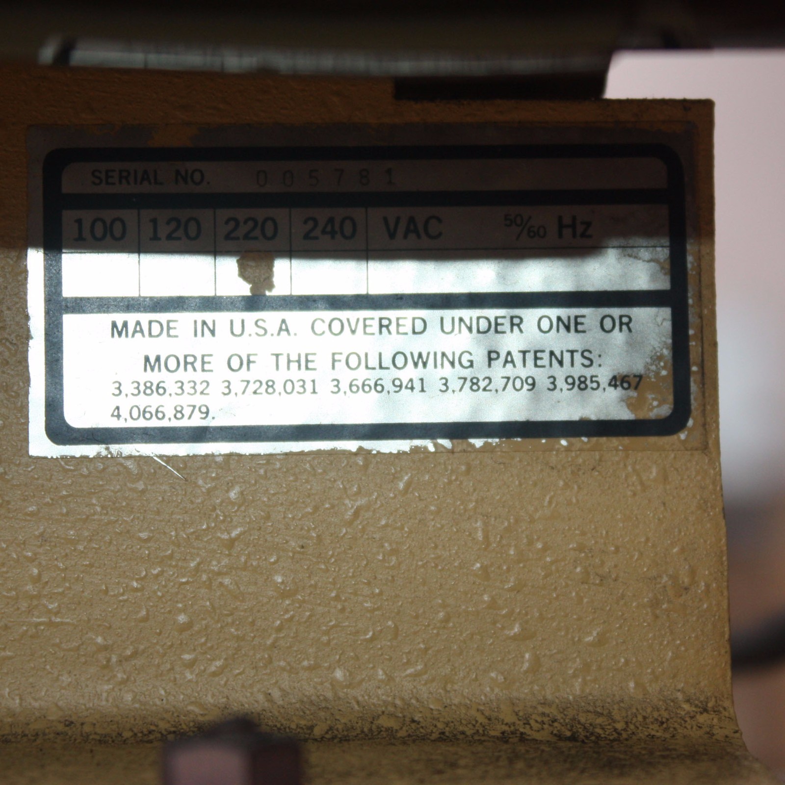 LDC 92014804 13/133 ml/hr 6000 psig max pressure chemical metering pump