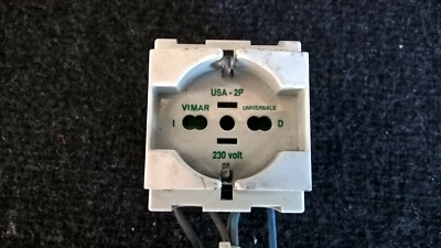 VIMAR USA 2-P UNIVERSAL 230 Volt [Alle]