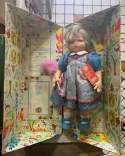 VINTAGE ORIGINAL LARGE DOLL MARTA LENCI TURIN BOXED