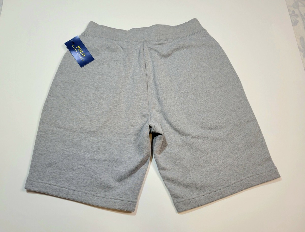 Polo Ralph Lauren スウェットショーツ グレー S POLO RALPH LAUREN Lounge Shorts Medium Large Mens Gray Blue Red