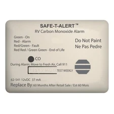 Safe T Alert 62 Series Carbon Monoxide Alarm 12V