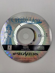 With You Sega Saturn Game CIB Japan JP IMPORT
