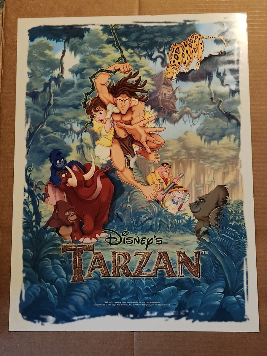 Tarzan Filmplakat Fra 1999