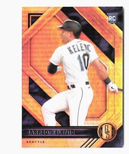 2021 Panini Chronicles Jarred Kelenic Gold Standard RC Rookie Card 15 Mariners