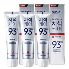 MEDIAN Dental IQ 93 Toothpaste 120g x 3EA Whitening Dental Amore Brand KOREA