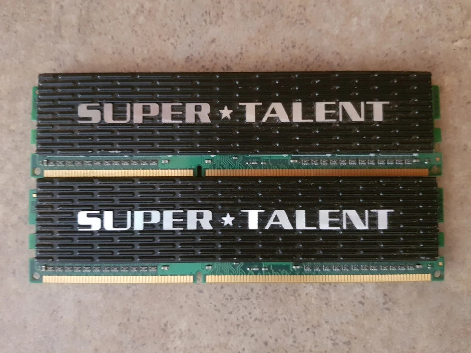 SUPER TALENT WA133UX4G9 DDR3 4GB (2X2GB) KITS DESKTOP RAM MEMORY / B3-7 - Image 2 of 3