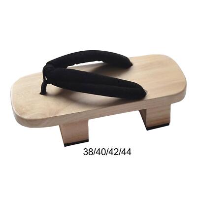 Japanische Holz Clogs Flip Flops leichte robuste klassische tragbare Hausschuhe