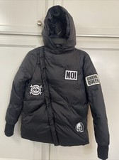 Nununu Kids Puffer Jacket Coat Black Girls 8-9 DRAMA QUEEN