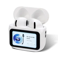 Smart Touch Screen  5.4 Headset ANC Wireless Headphone Earbuds US