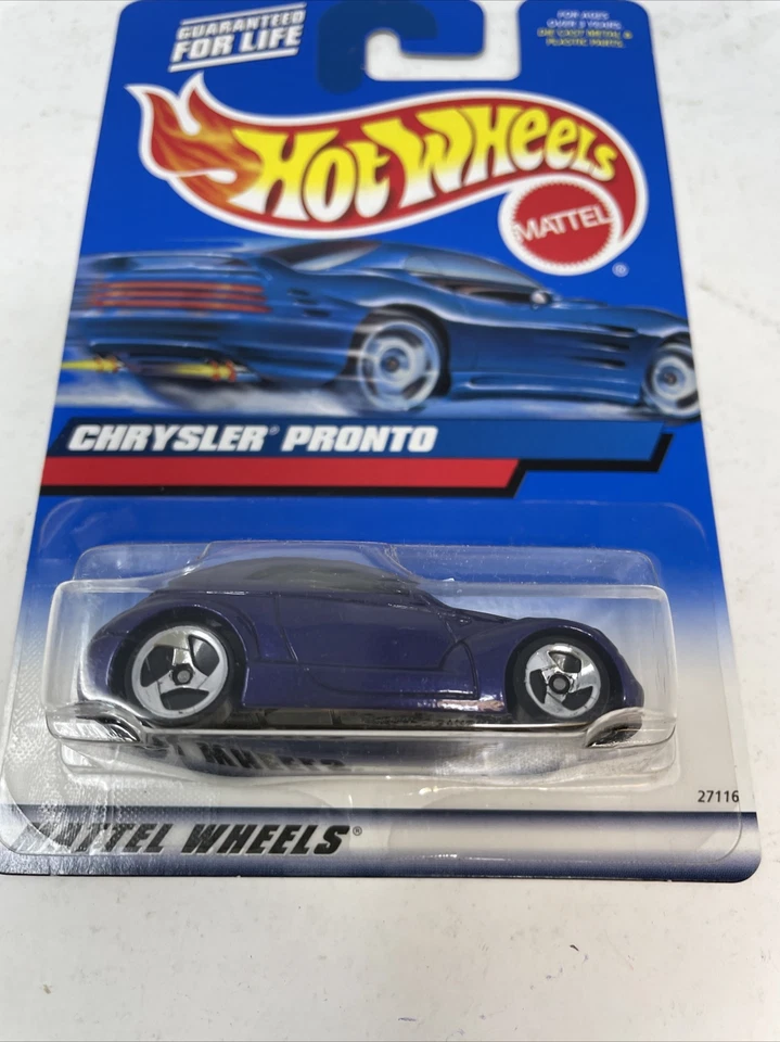 Hot Wheels Chrysler Ponoto #150 Die-Cast Car MOC COMPLETO 1999 Foto 2 de 4