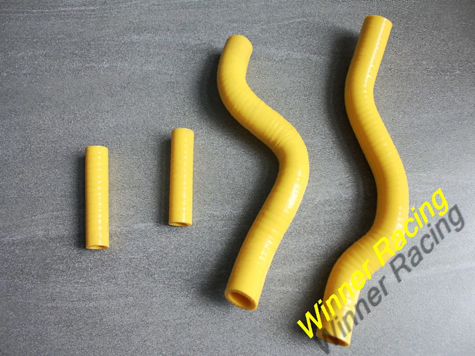 Kit de radiador y manguera de silicona de aluminio reforzado Suzuki RM250 2001-2008 2007 2006 Foto 3 de 4