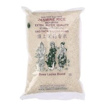 Three Ladies Thai Hom Mali Rice Jasmine Rice 5 lbs. 2.27 kgs 