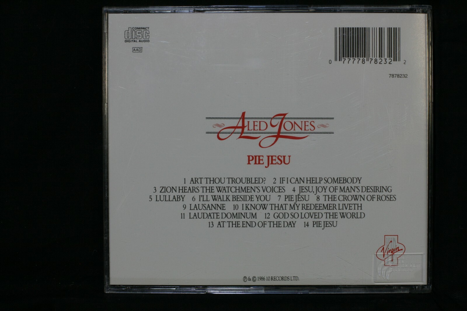 Aled Jones ‎ Pie Jesu (C935) eBay