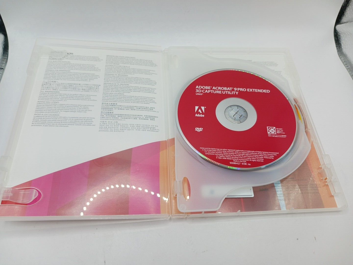 Adobe Acrobat 9 Pro Extended Professional Windows With