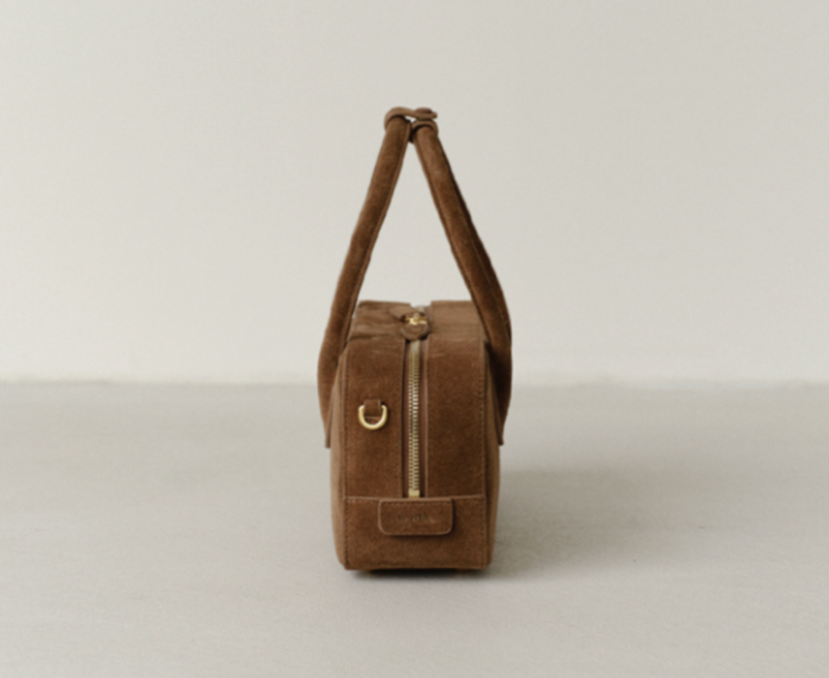 【DE MERIEL】Bowling Bag Medium Chestnut Demeriel Bowling Bag Medium Chestnut / Brand New, Authentic