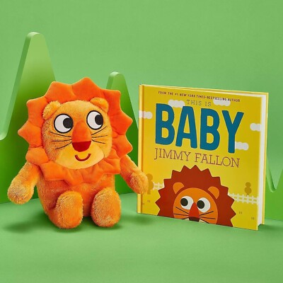 Kohl's Cares Jimmy Fallon This Is BABY Book Plush Lion Set