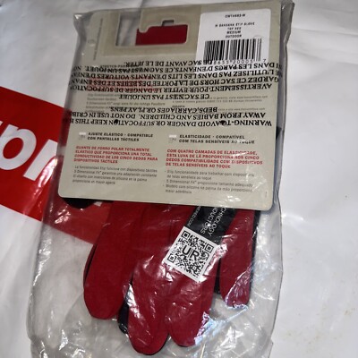 Supreme FW14 The North Face Bandana E-Tip Gloves - M - Red | eBay